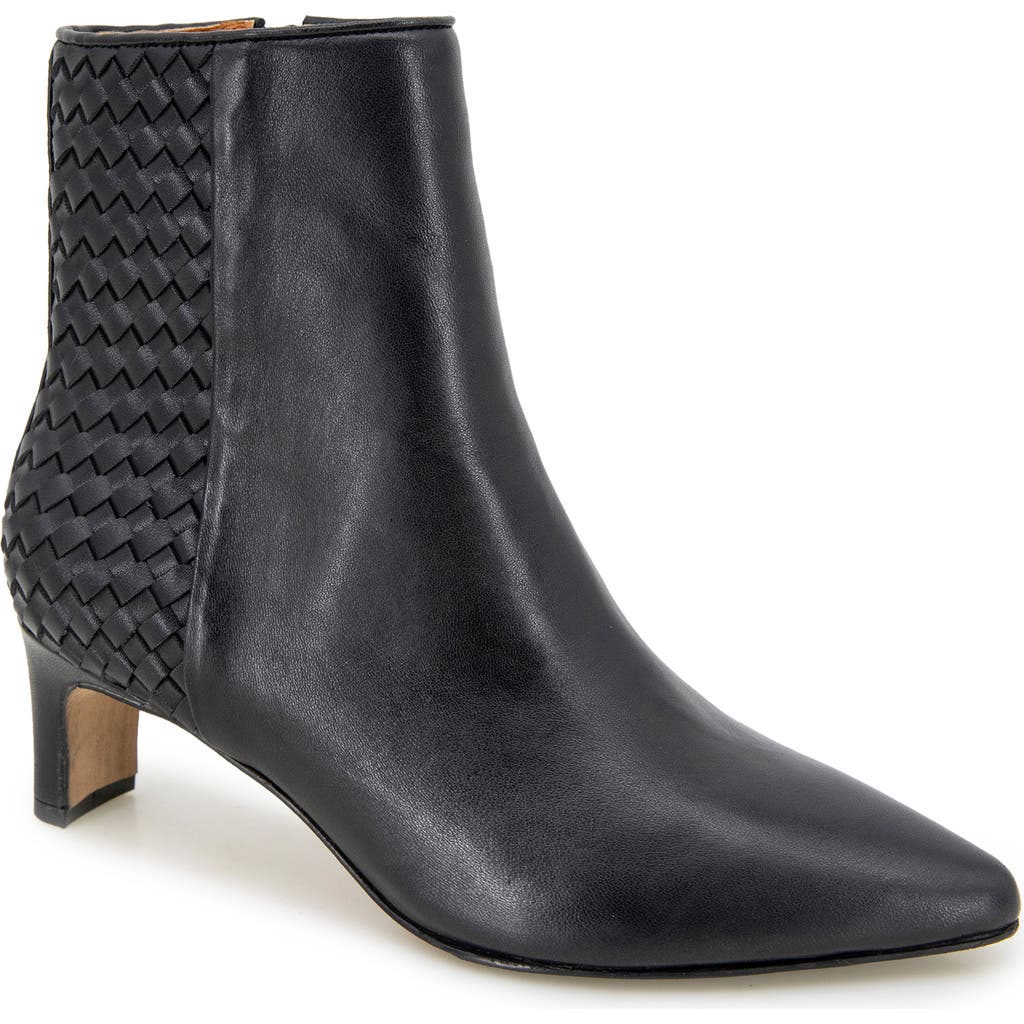 Andre Assous André Assous Winter Water Resistant Pointed Toe Bootie In Black