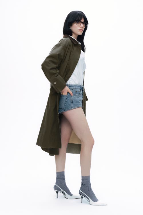 NOCTURNE NOCTURNE MINI DENIM SHORTS 
