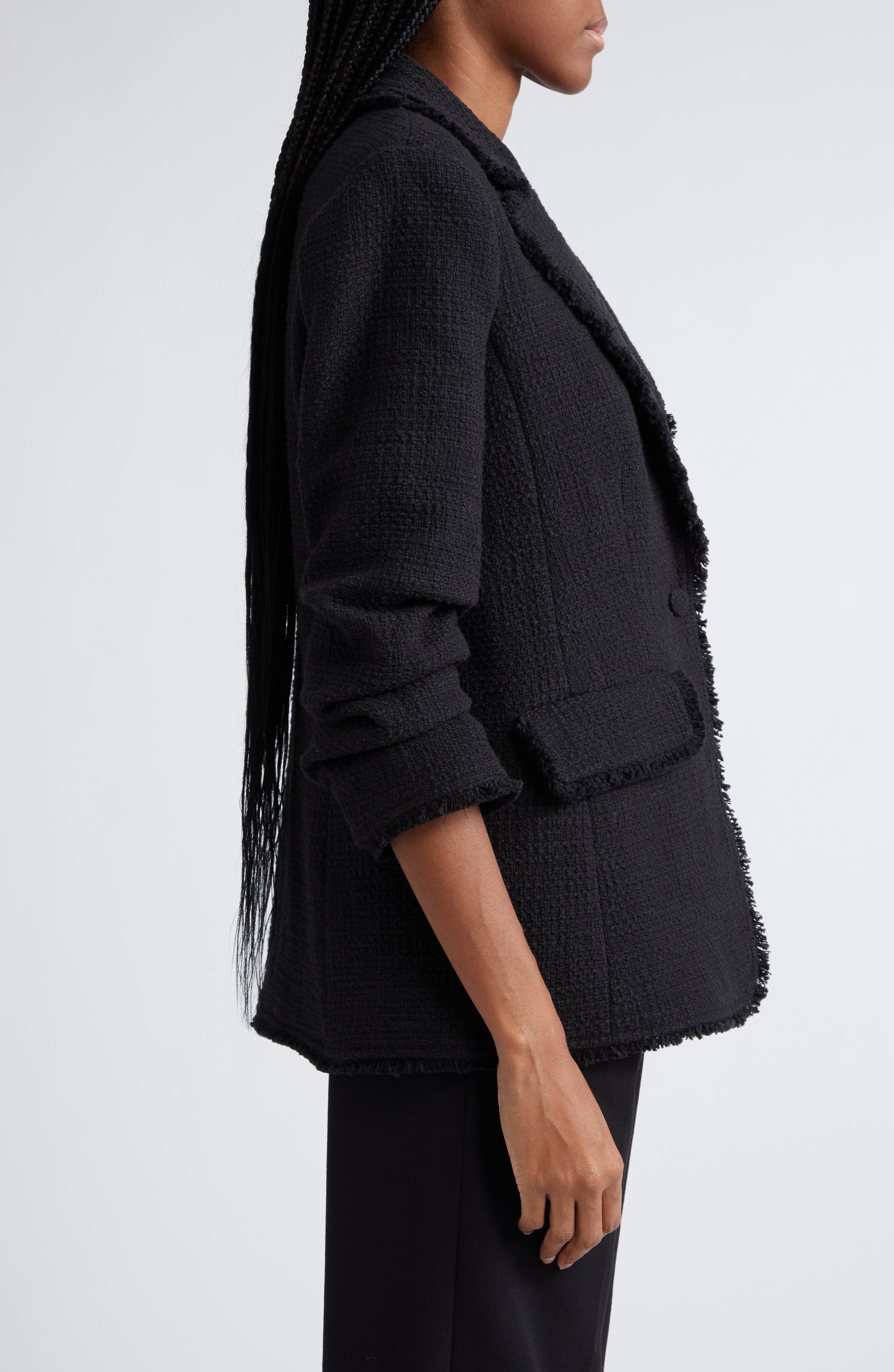 Женские Cinq à Sept Khloe Bouclé Blazer — фото 3