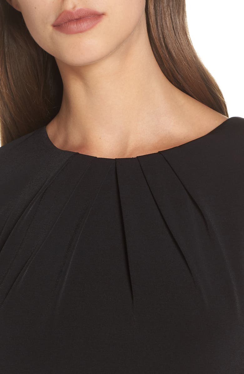 Eliza J Pleat Neck Top, Alternate, color, 