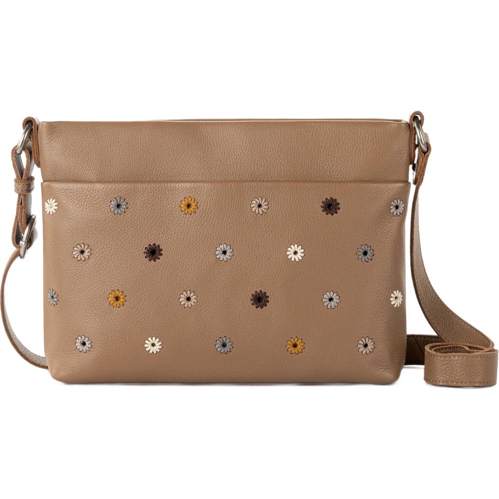 The Sak Melrose Crossbody Leather Bag In Brown