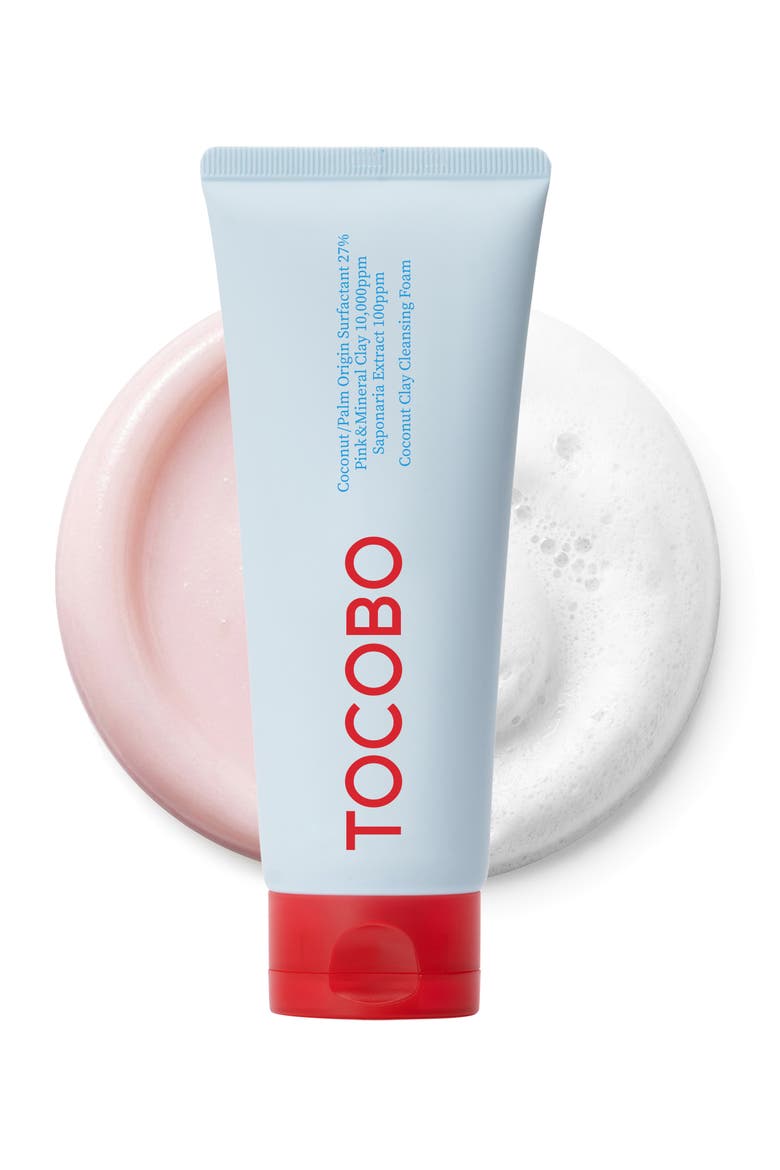 Coconut Clay Cleansing Foam, Main, color, NO COLOR