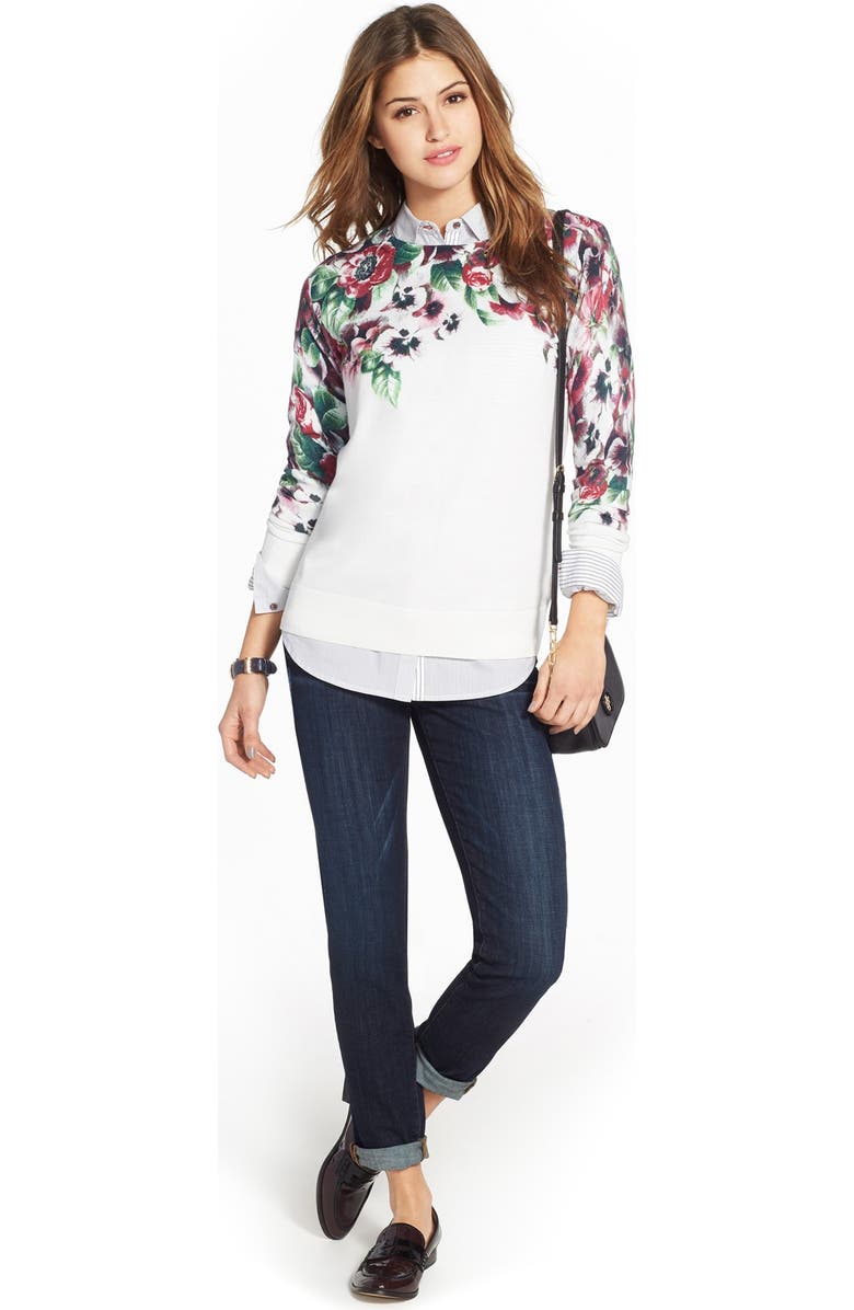 Tory Burch Mini Leather Crossbody Bag, Alternate, color,