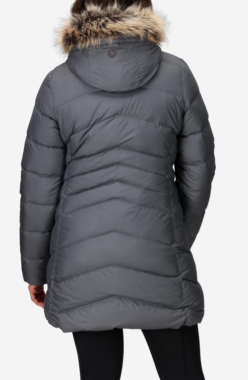 Marmot Montreal 700 Fill Power Down Parka In Blue