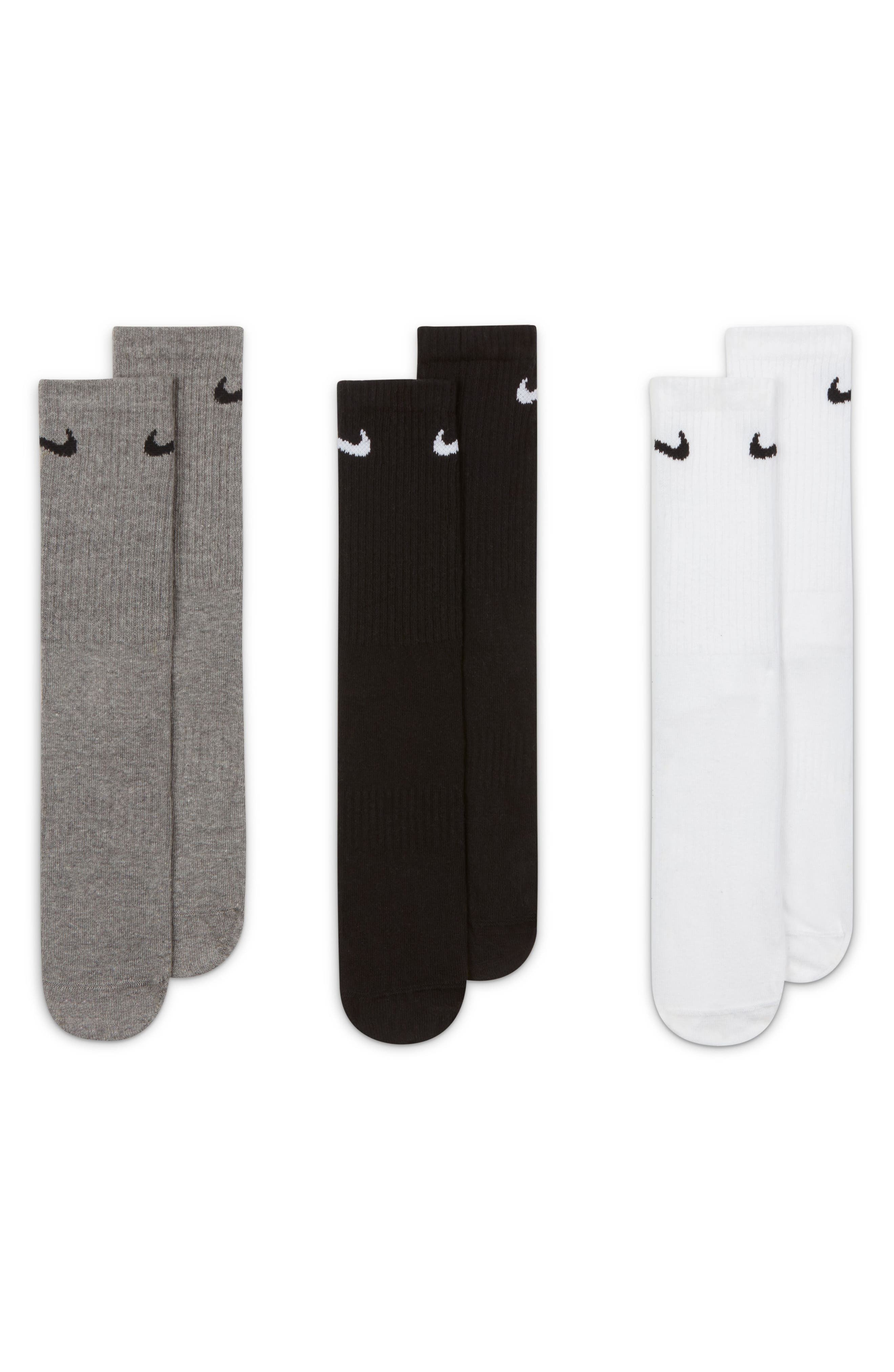 Nike Everyday Lightweight
Training Crew Socks - Pack of 3