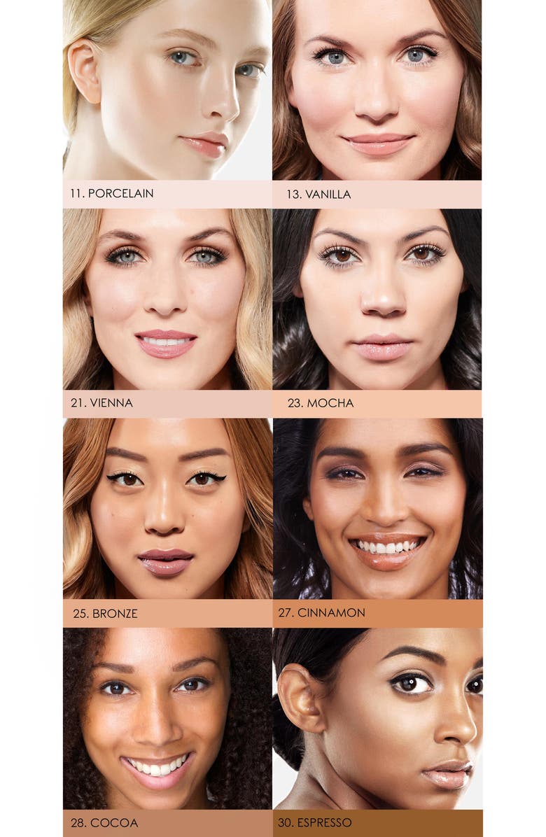 MIRENESSE Velvet Maxi Lift Airbrush Line Treatment 18HR Foundation - 25 Bronze, Alternate, color, 