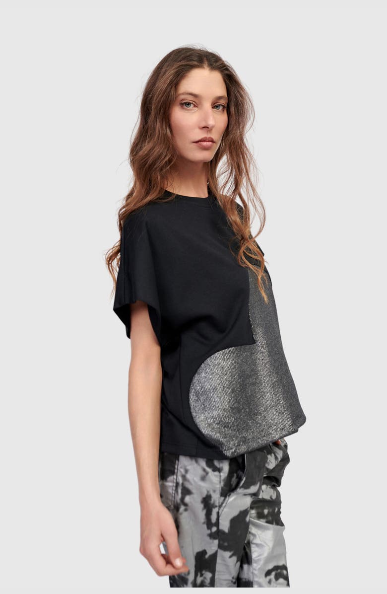 Alembika Lola Heart Tee, Alternate, color, Silver