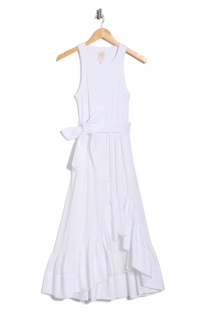 Cinq à Sept Zayla Sleeveless A-Line Dress, Main, color, White