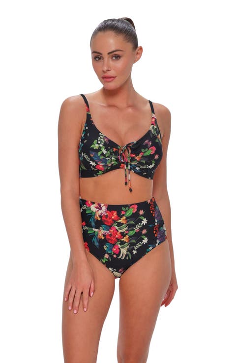 Hannah High Waist Bikini Swim Bottoms