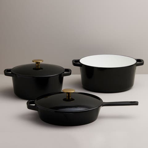 5-Piece Cast Iron Cookware Set