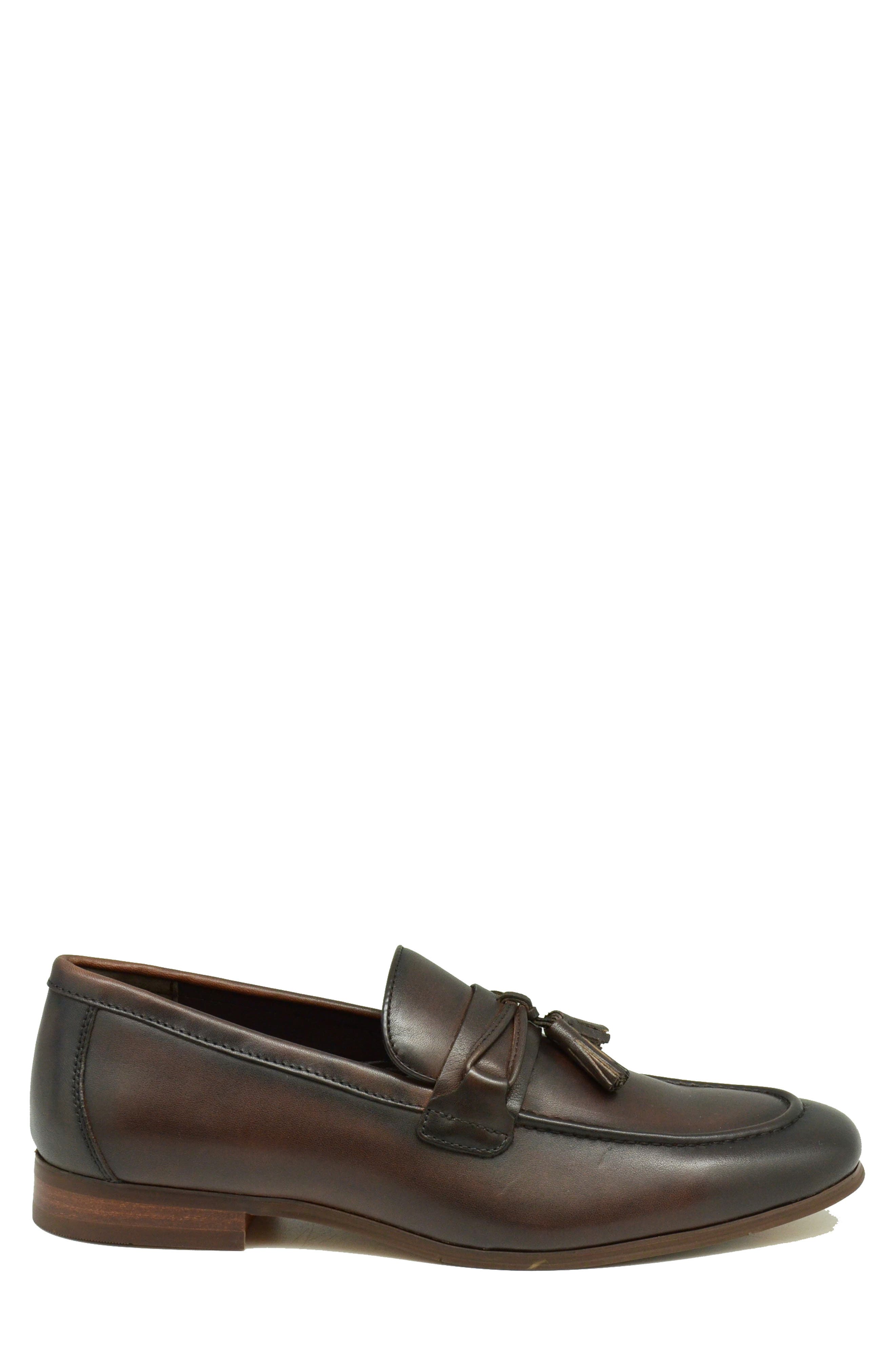 La Milano Bolivar Tassel Loafer, Alternate, color, Brown