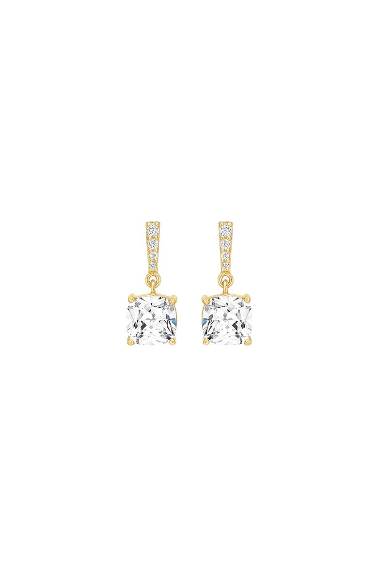 14k Gold Plated Audrey Earrings Vintage-Inspired Style, Main, color, Gold