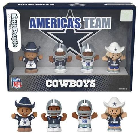 Dallas Cowboys NFL Little People Collector Figure Set