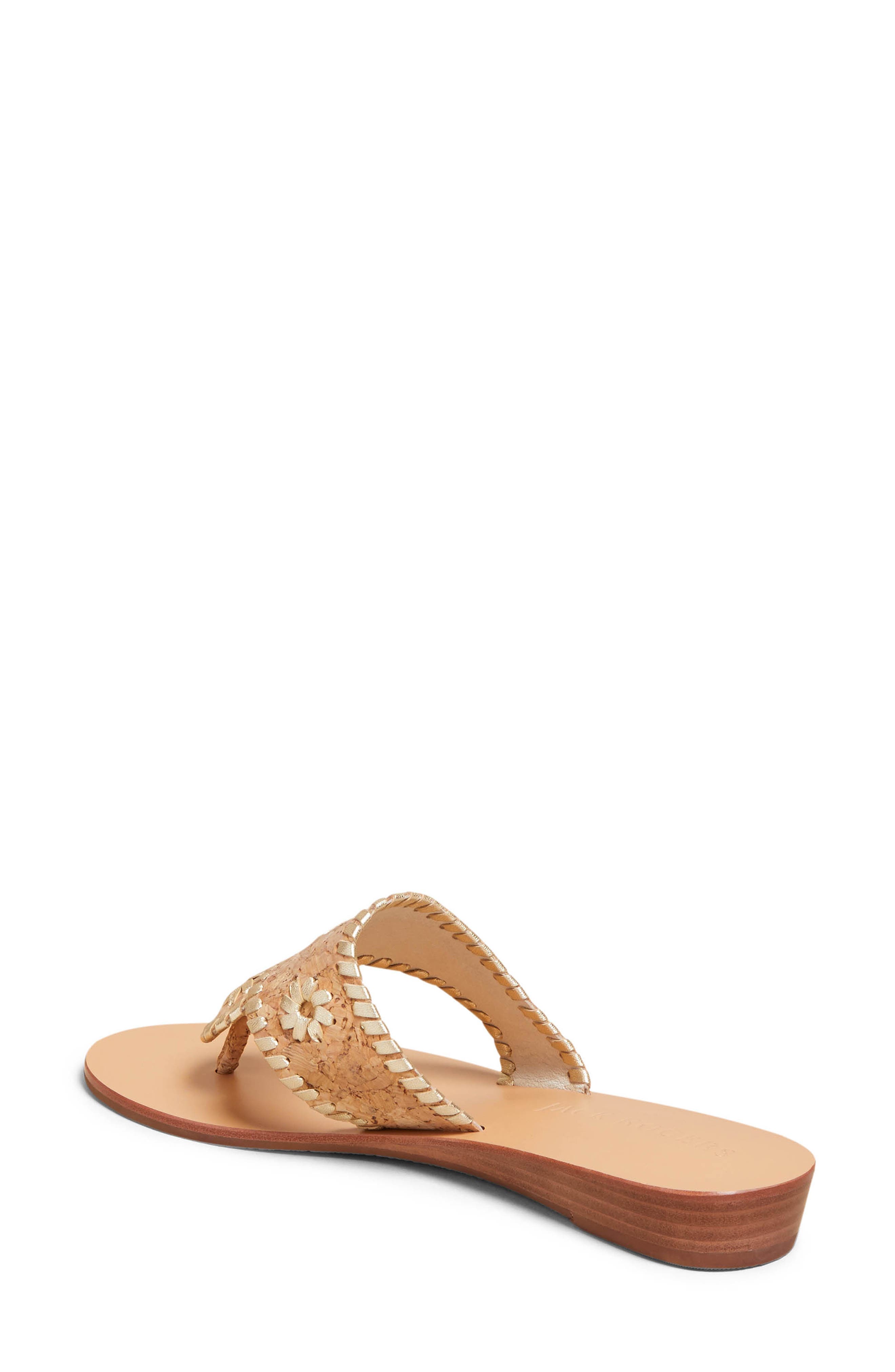 Jack Rogers Jacks Demi Wedge Flip Flop, Alternate, color, 