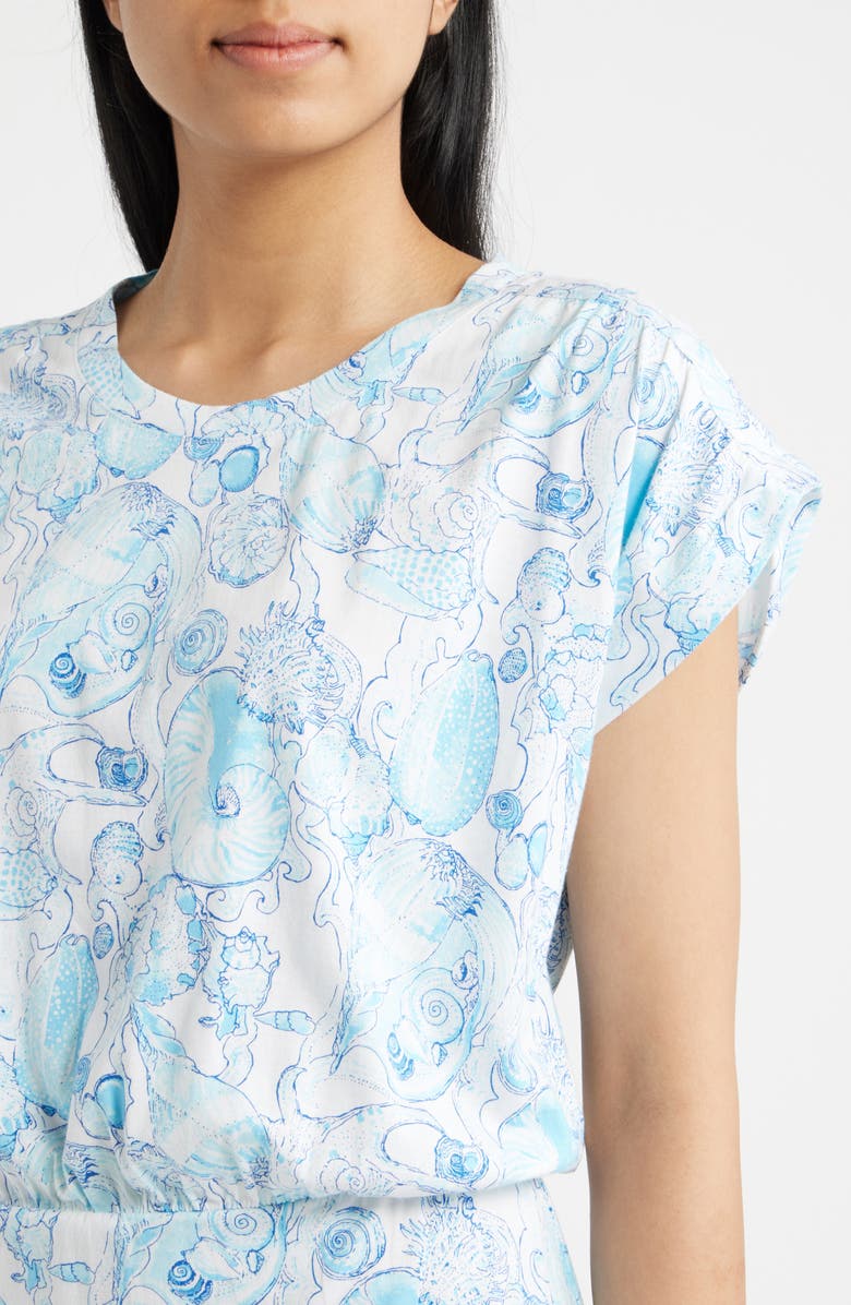 Lilly Pulitzer<sup>®</sup> Melli Print Dress, Alternate, color, Resort White Shell Shine