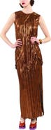 Anna Sui Fortuny Pleats Sleeveless Top