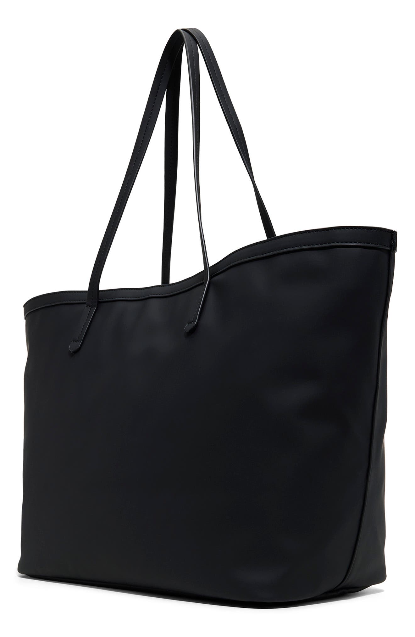 Maximalist Faux Leather Tote, Alternate, color, BLACK/ TRICOLOR