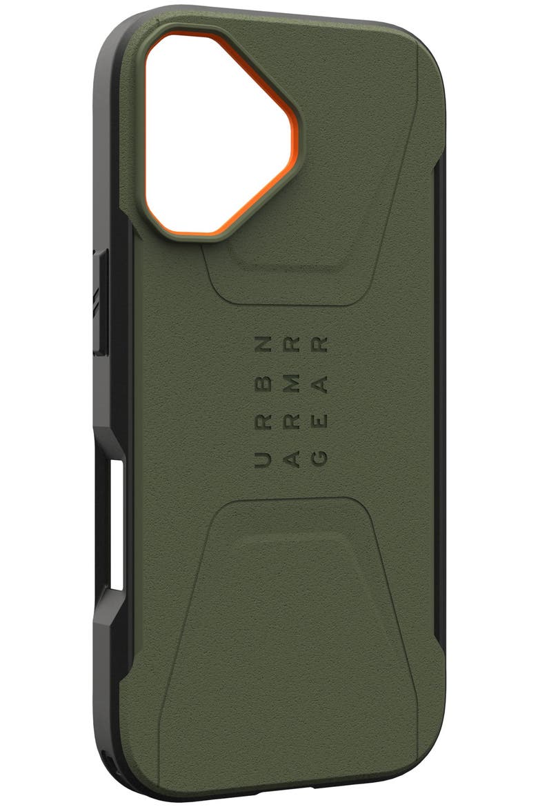 Civilian MagSafe Case for Apple iPhone 17, Alternate, color, GREEN