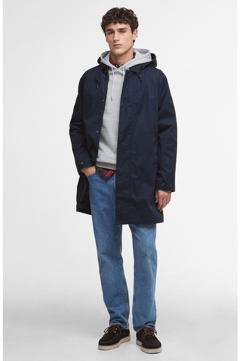 Lorig Waterproof Raincoat, Alternate, color, NAVY