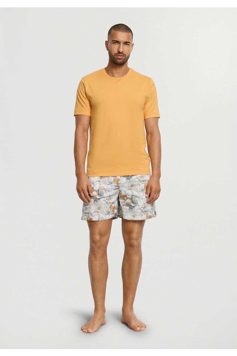 Travelwear Organic Cotton Floral Shorts, Alternate, color, Sunlit Petals
