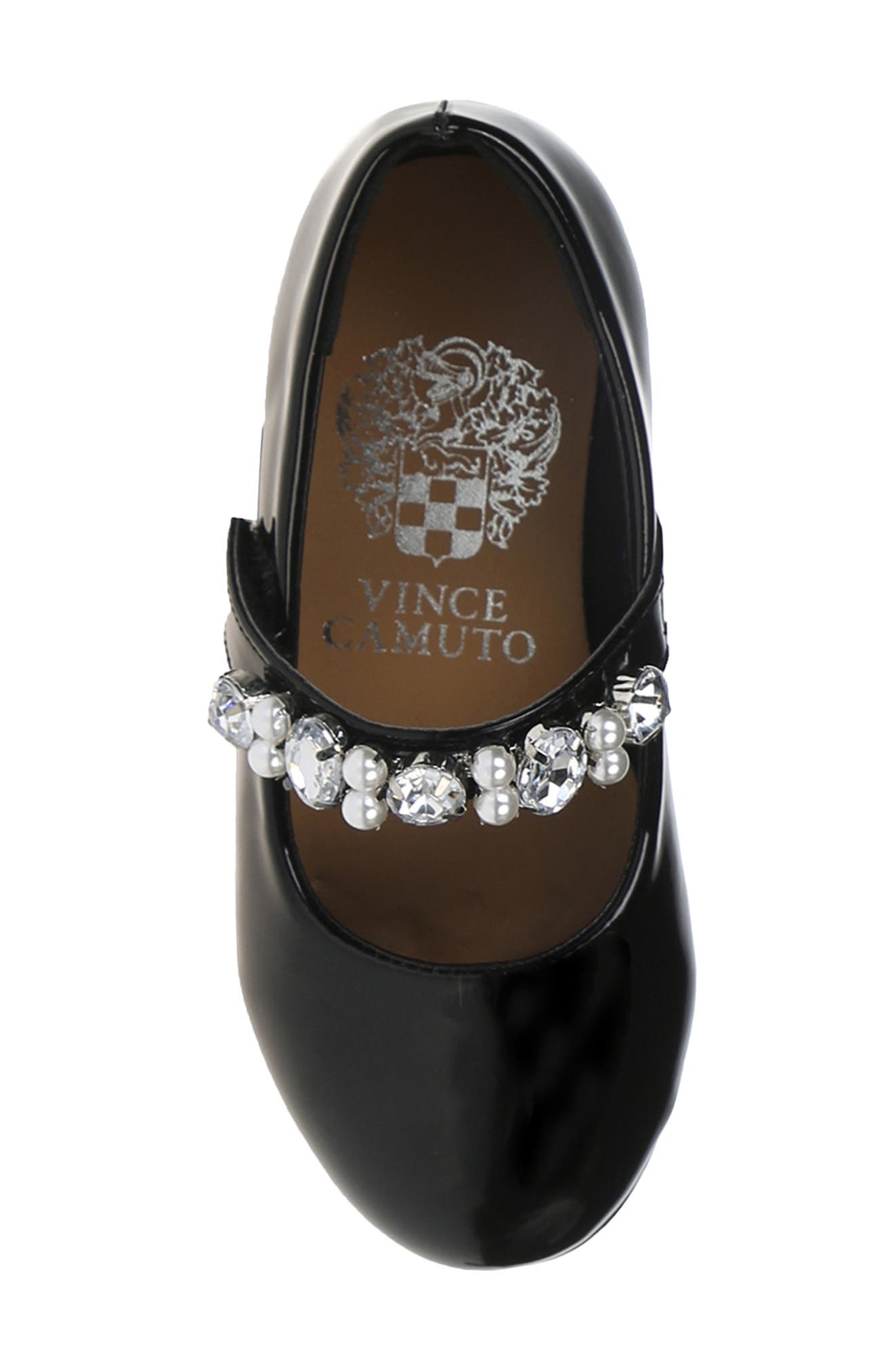 Vince Camuto Crystal Mary Jane Flat, Alternate, color, 