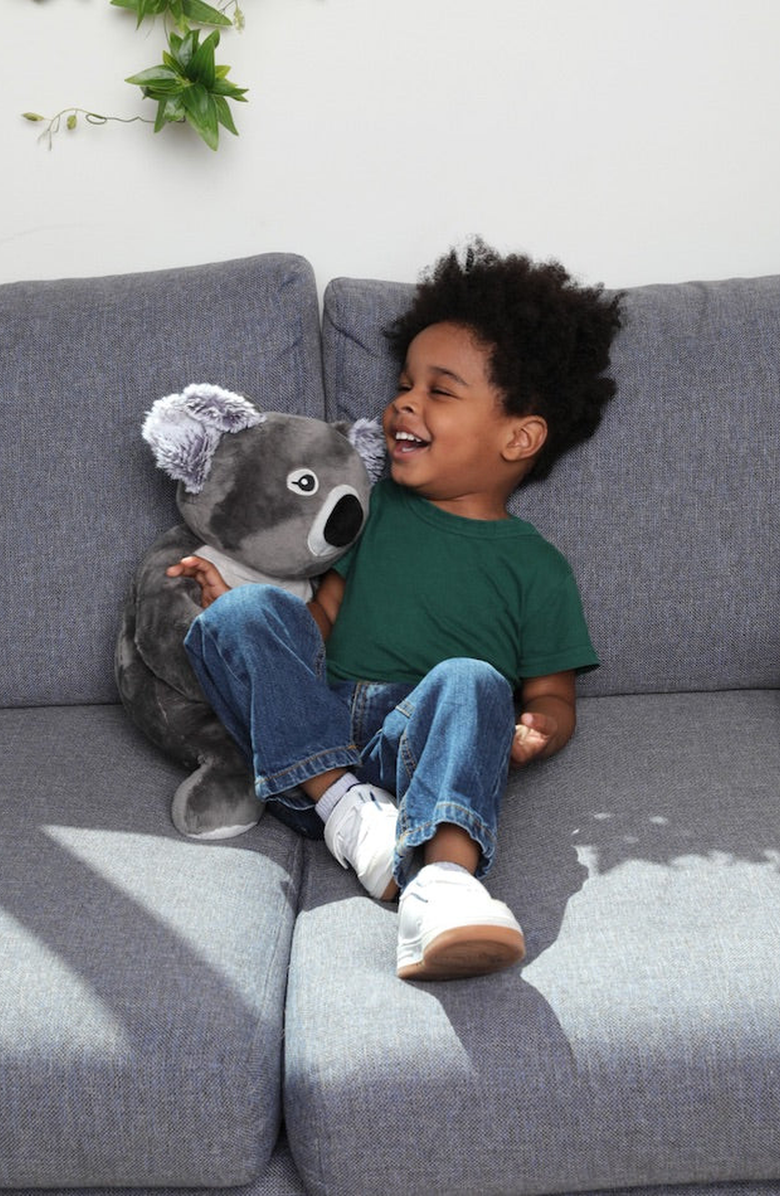 Hugimals World Quinn the Koala Plush Toy, Alternate, color, Gray