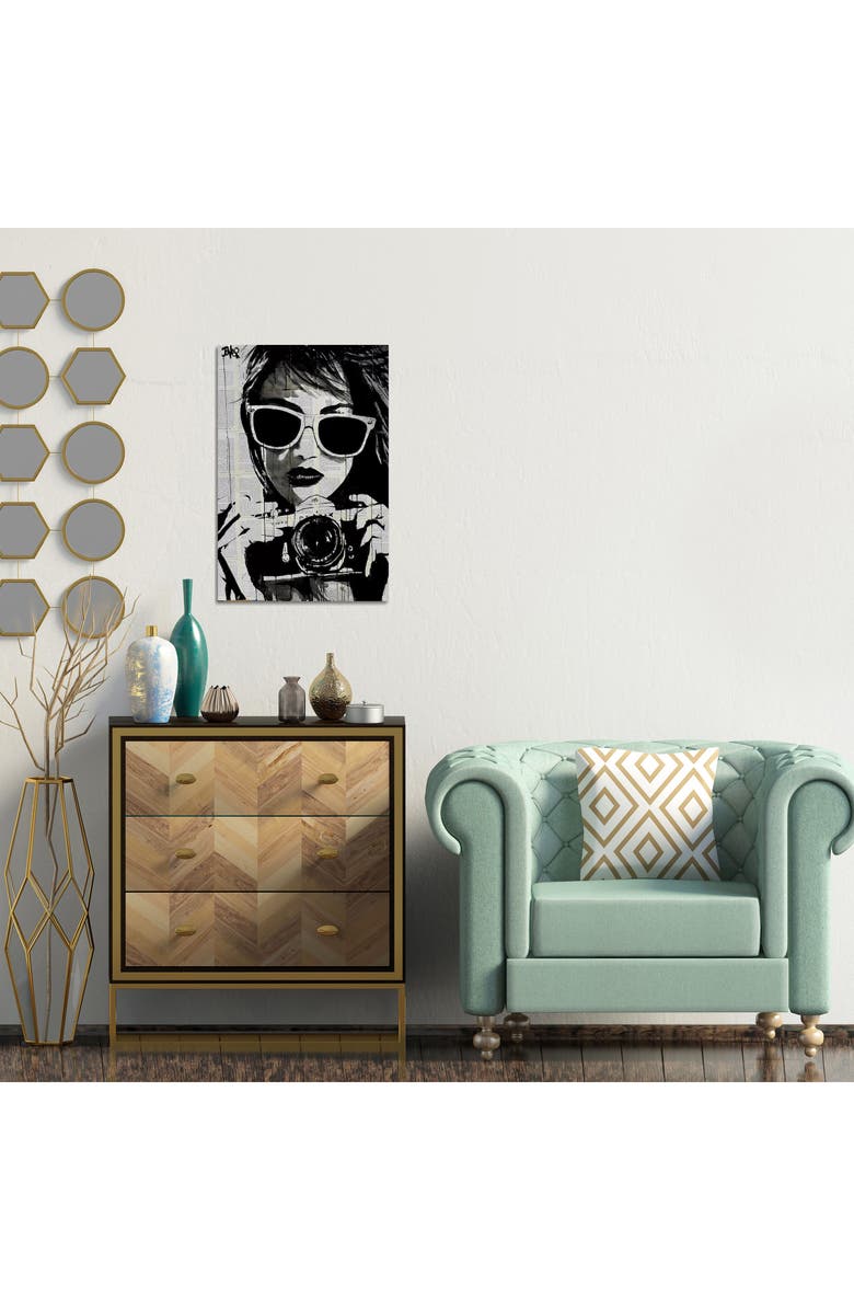 iCanvas Shoot Canvas Art by Loui Jover, 26"x18", Alternate, color, Black