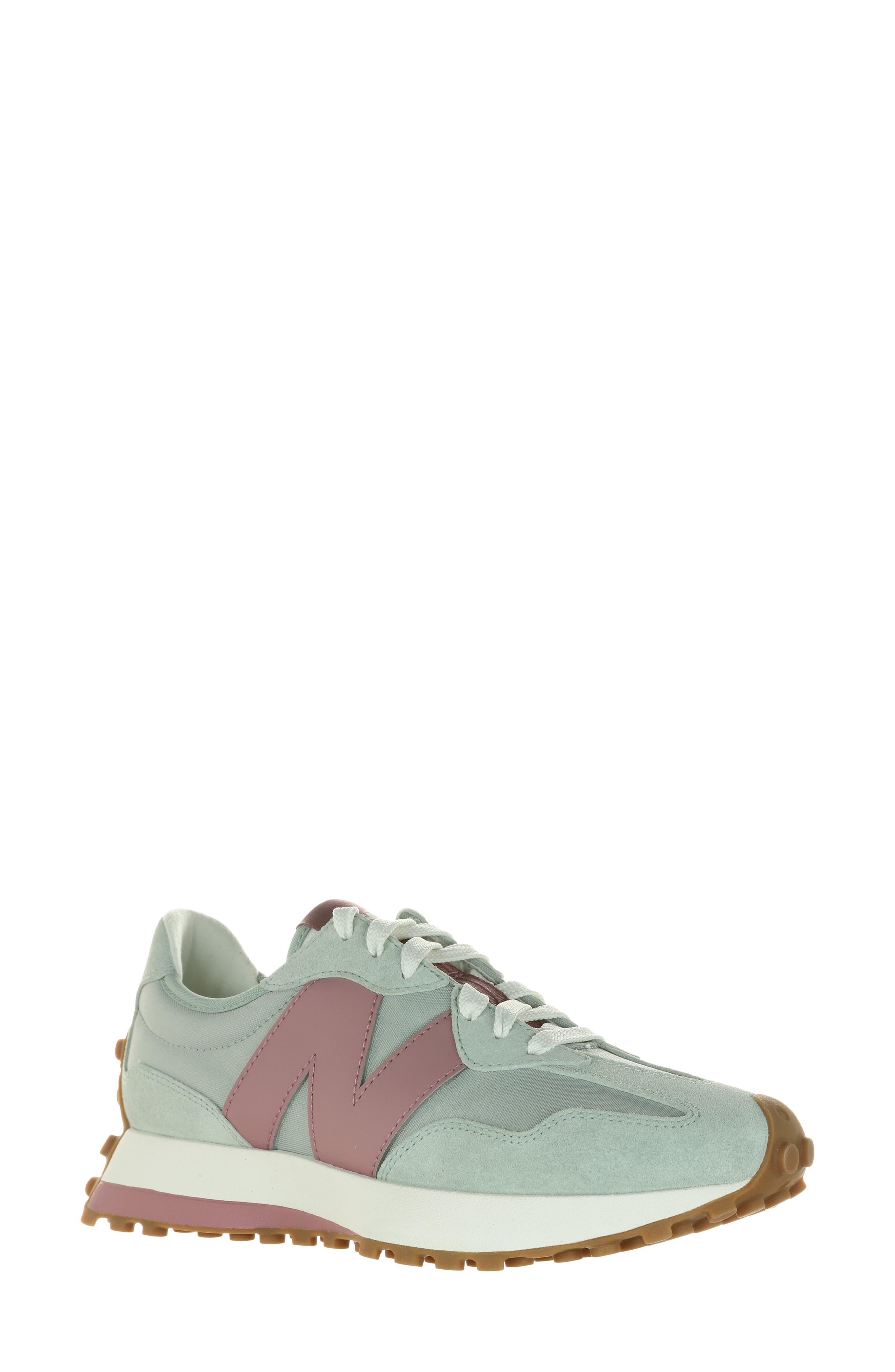 New Balance 327 Sneaker, Main, color, Lone Star Grey/ Rosewood