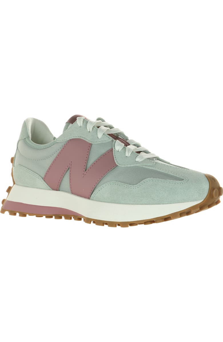 New Balance 327 Sneaker, Main, color, Lone Star Grey/ Rosewood