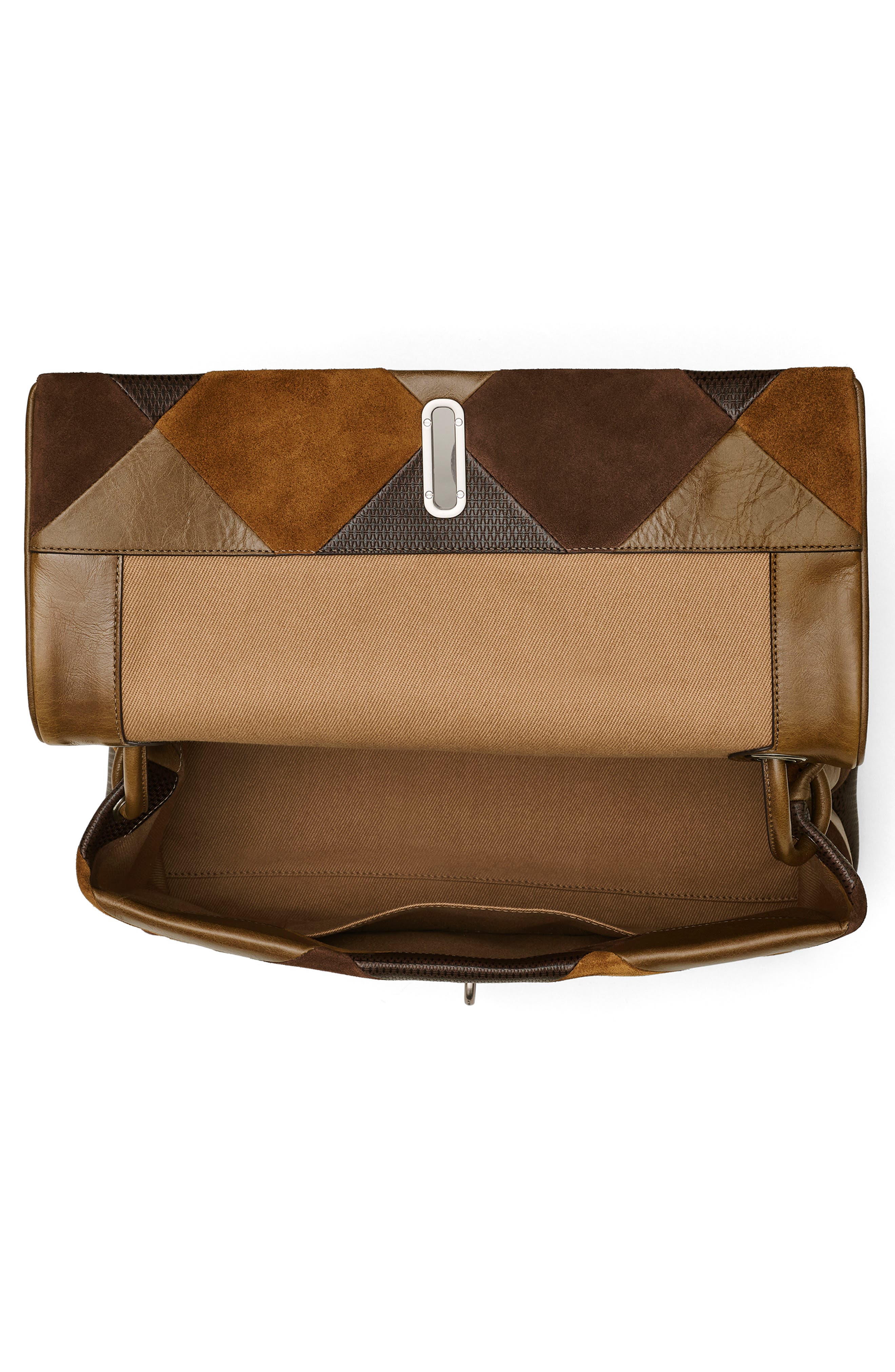 Marc Jacobs The Large Dual Shoulder Bag, Alternate, color, Brown Multi