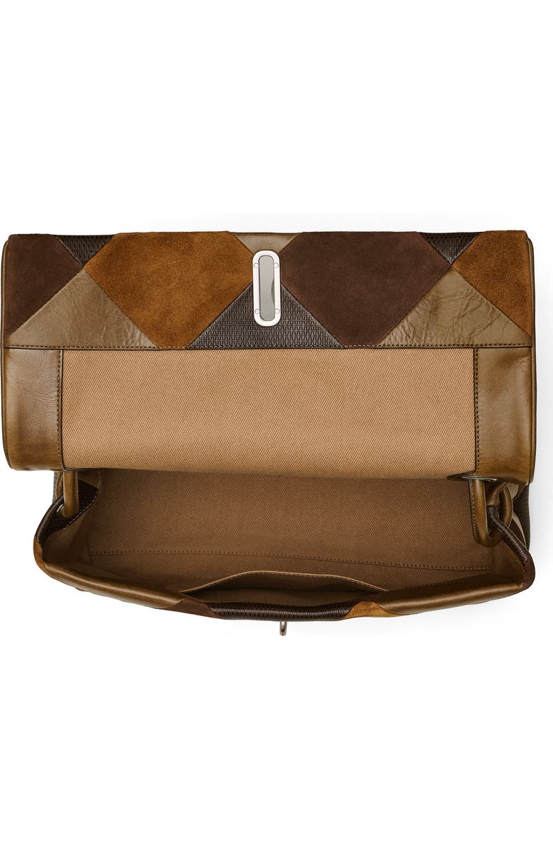 Marc Jacobs The Large Dual Shoulder Bag, Alternate, color, Brown Multi