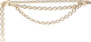 Lele Sadoughi Layered Chain Belt