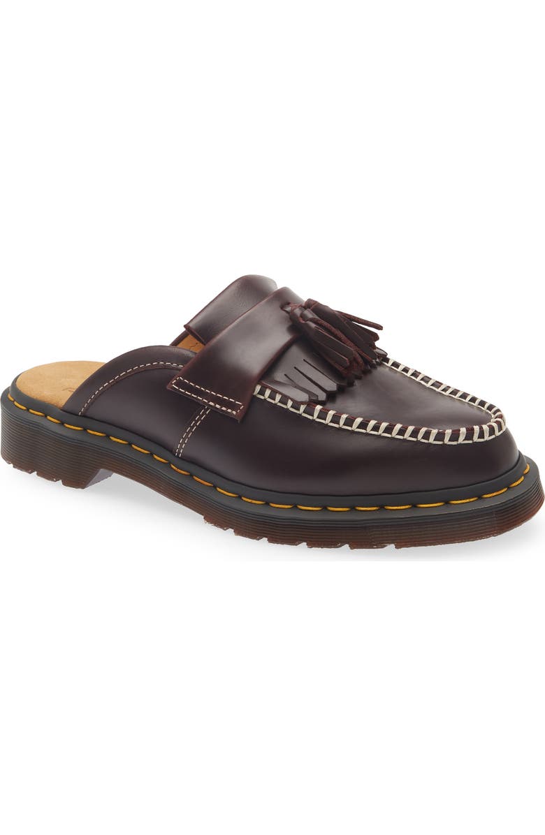 Dr. Martens Adrian Ben Loafer Mule, Main, color, Cherry Red