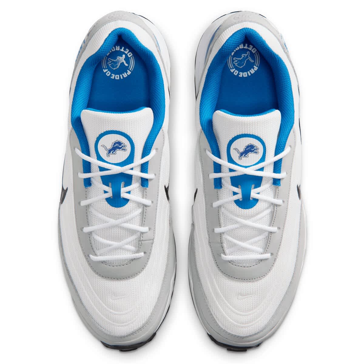 Nike Unisex Nike White Detroit Lions Air Max Verse Sneakers, Alternate, color, White