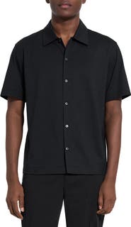 Theory Relaxed Short Sleeve Button-Up Shirt