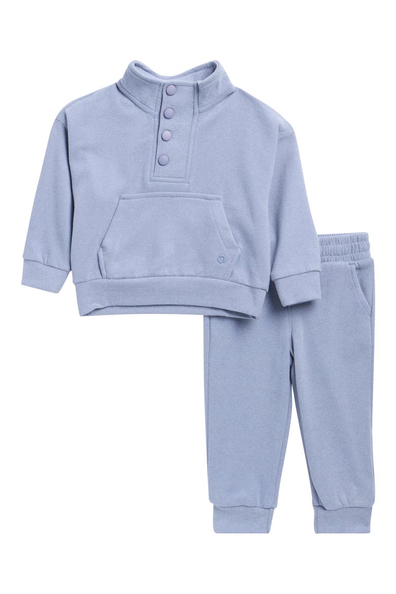 Kids' Fleece Sweatshirt & Joggers Set, Main, color, WILD WIND