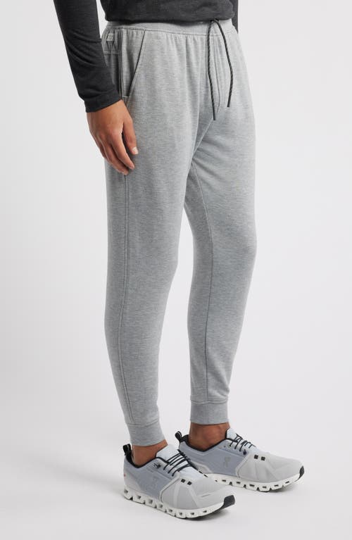 Free Fly Brushed Fleece Joggers In Gray