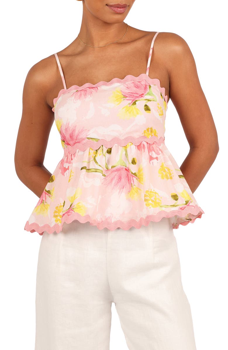 Petal & Pup LA Floral Print Camisole, Main, color, Acacia Blossom