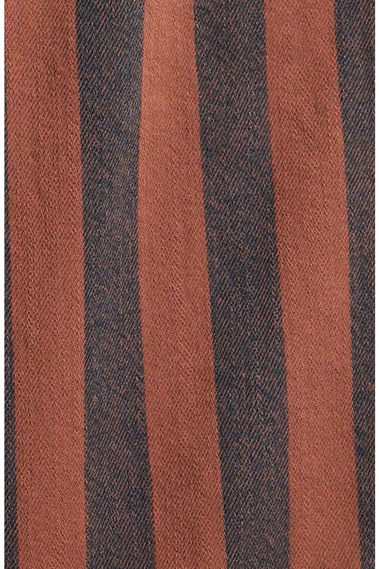 Kids' Stripe Pants, Alternate, color, BROWN