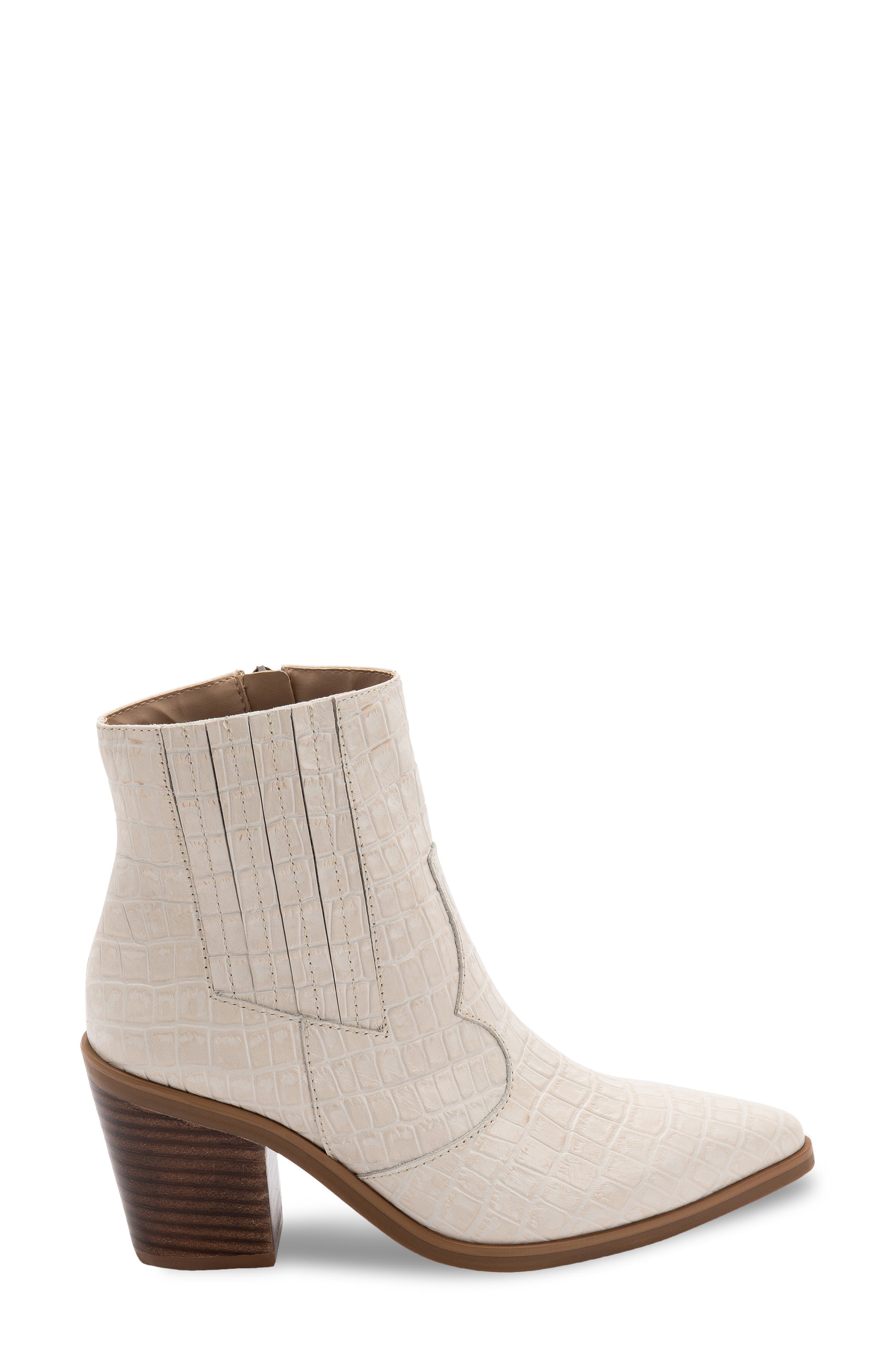 Que Waterproof Bootie, Alternate, color, BONE LEATHER