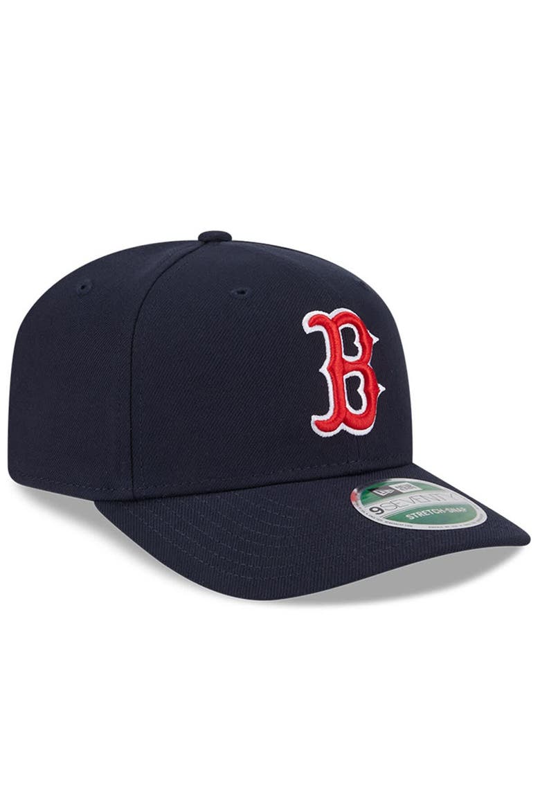 Men's New Era  Navy Boston Red Sox Player Replica 9SEVENTY Adjustable Hat, Alternate, color, Navy