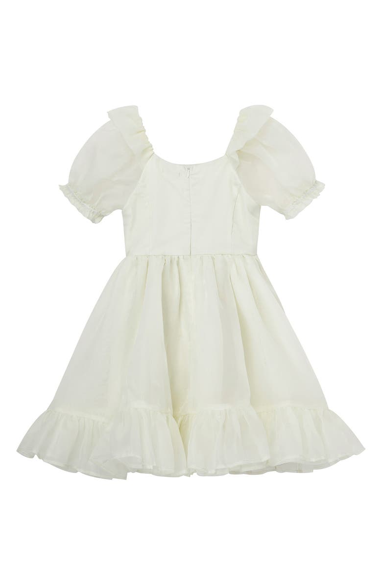 Habitual Kids Kids' Waterfall Ruffle Organza Party Dress, Alternate, color, 