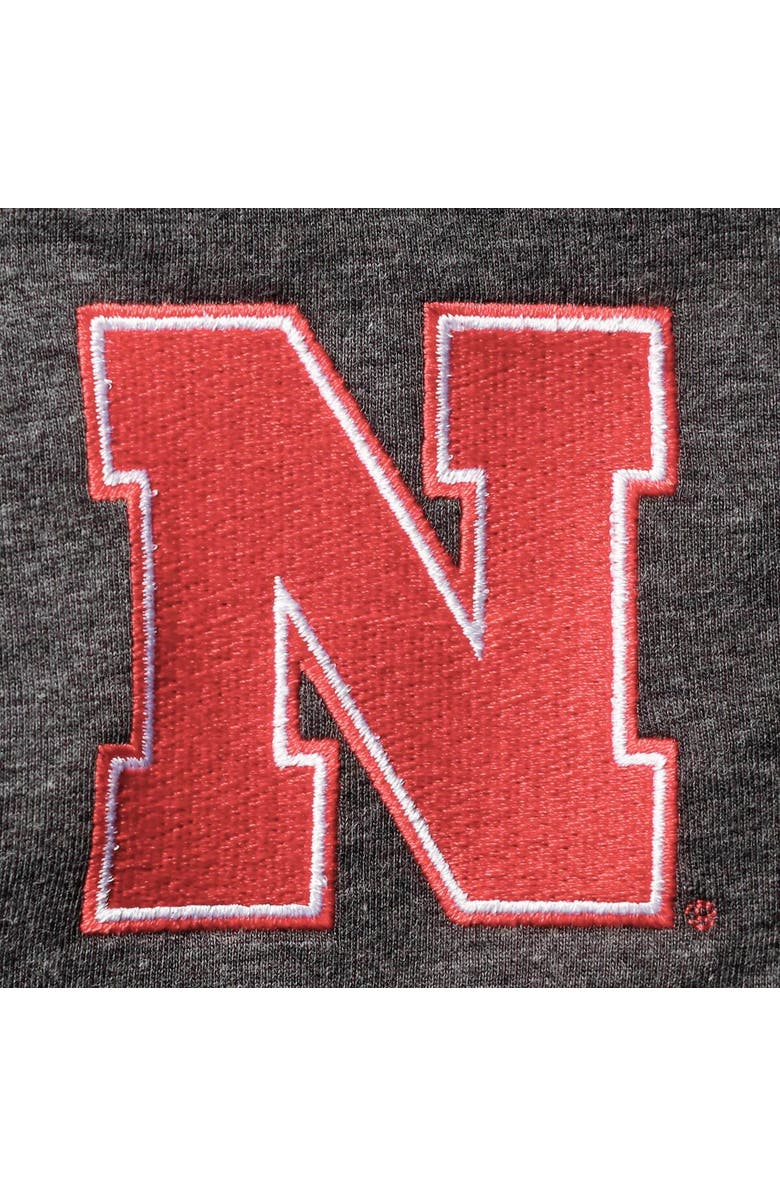 Champion Men's Champion Heathered Black Nebraska Huskers Field Day Team Quarter-Zip Jacket, Alternate, color, 