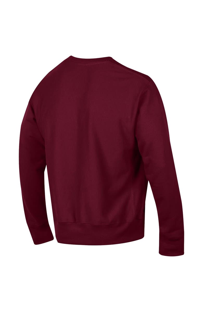 Champion Men's Champion Maroon Virginia Tech Hokies Arch Reverse Weave Pullover Sweatshirt, Alternate, color, 
