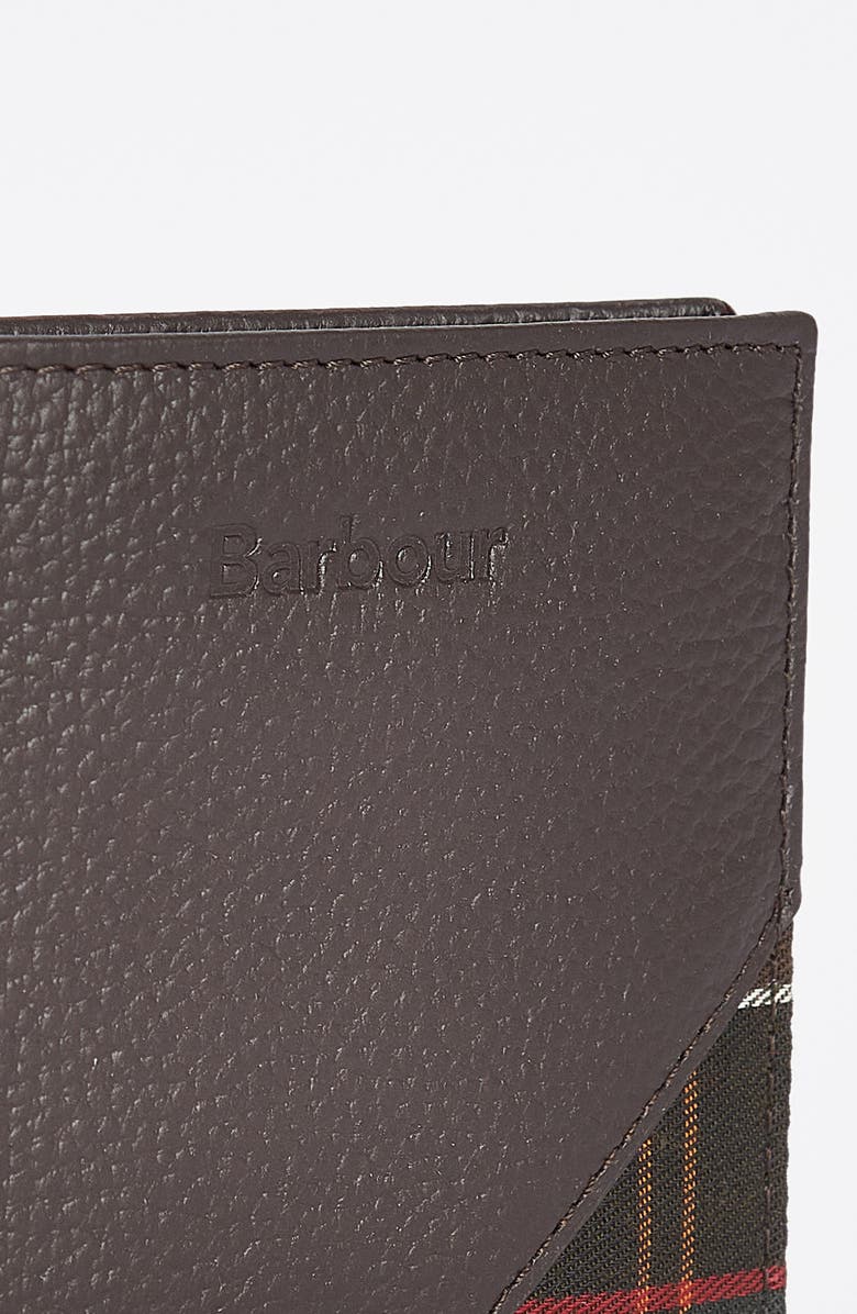 Barbour Tarbert Leather Bifold Wallet, Alternate, color, 
