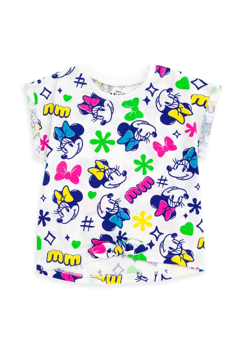 Minnie Mouse 2-Pack Short Sleeve T-Shirts, Alternate, color, Minnie Black White