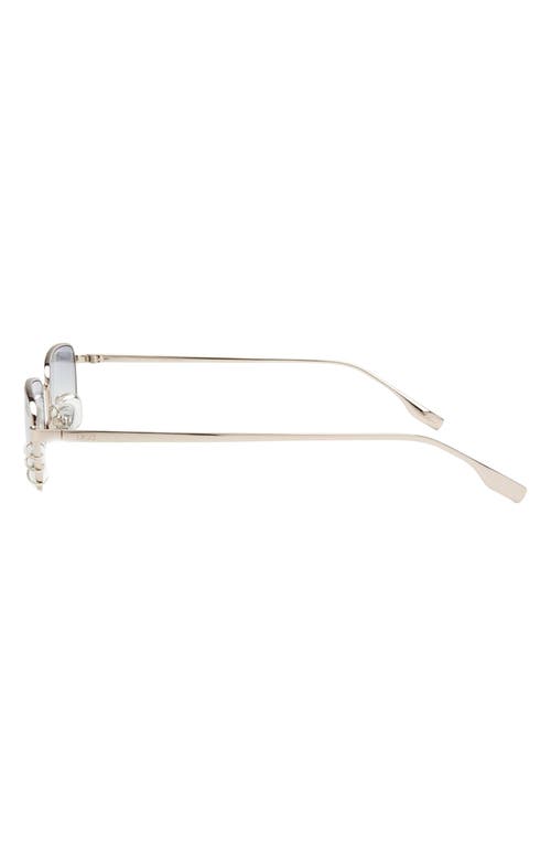 Dezi Hooked 54mm Rectangular Sunglasses In Multi