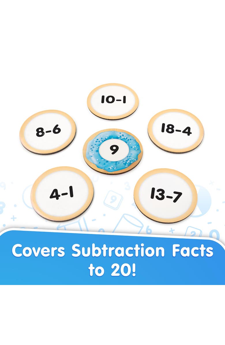 Junior Learning Subtraction Snacks Math Game, Alternate, color, Multicolored