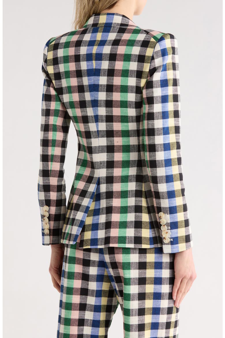Miller Check Cotton Blend Dickey Jacket, Alternate, color, GREY MULTI