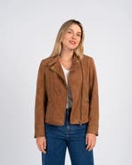 Kettlewell Hudson Suede Biker Jacket